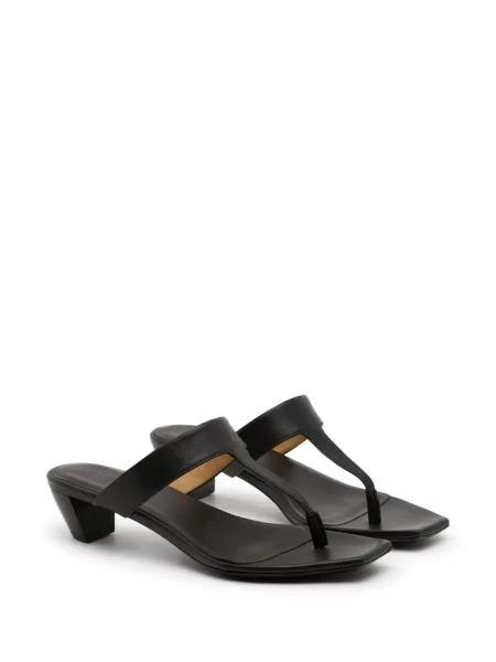 Papuci tip mules Marsell negru