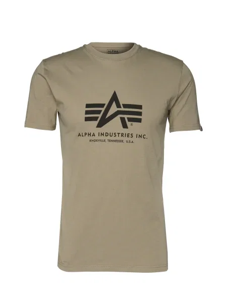 ALPHA INDUSTRIES Tricou oliv negru