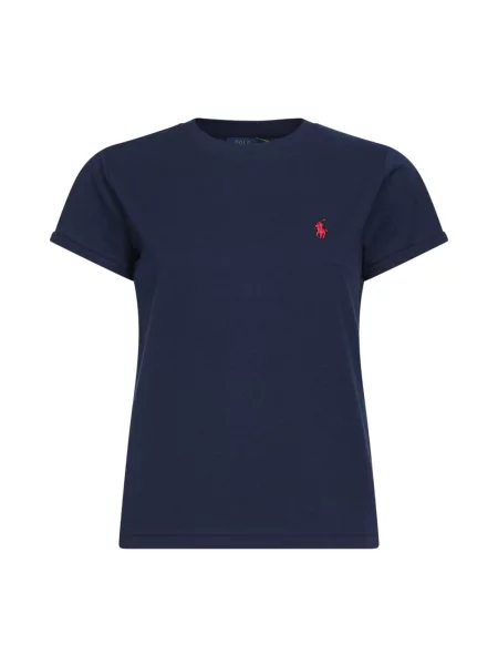 Koszulka polo Polo Ralph Lauren z logo niebieska
