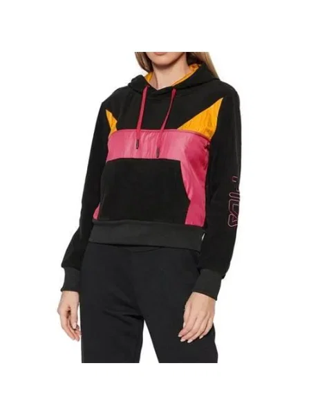 Bluza sportowa Fila Pippa Cropped Hoody W czarna