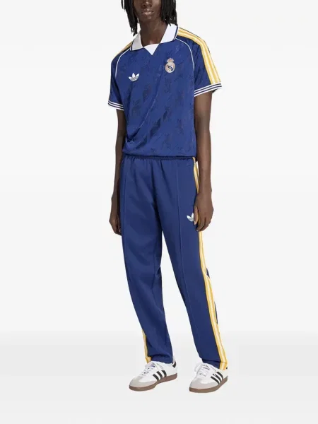 Tricou Adidas alergare cu șireturi din dantelă negru