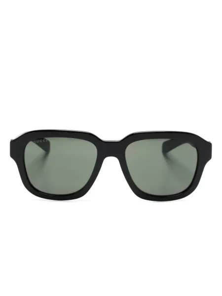 Ochelari de soare Gucci Eyewear cu imagine negru