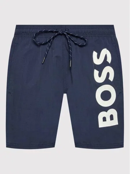 Hugo Boss Octopus plavecké šortky tmavě modré