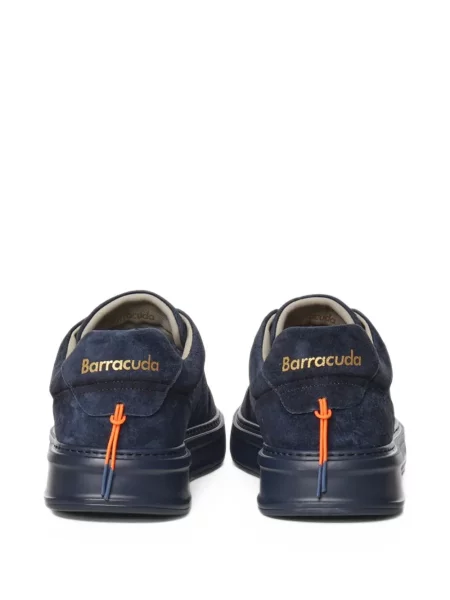 Szarvasbőr sneaker Baracuta kék