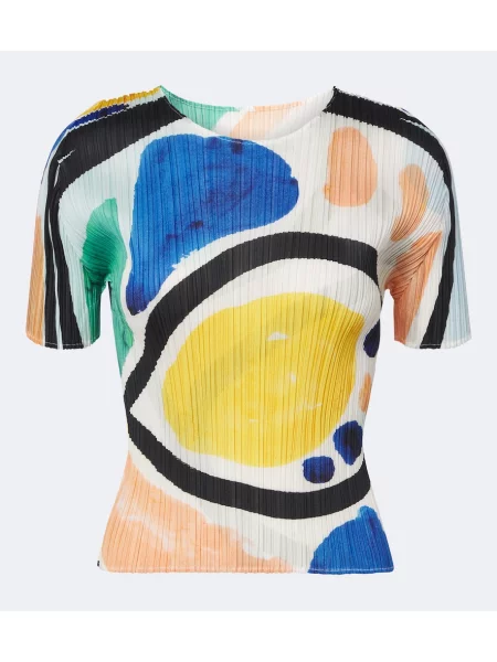 Top Pleats Please Issey Miyake cu imagine