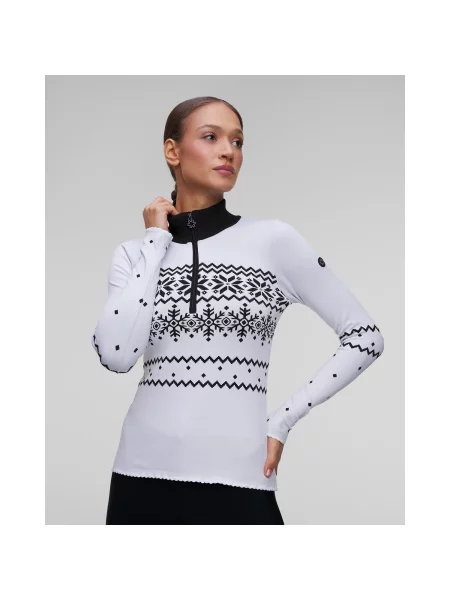 Rolák tepelný rolák Newland s polovičními zipem bílý