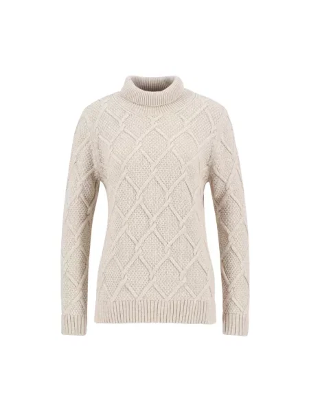 Dzianinowy sweter Barbour szary