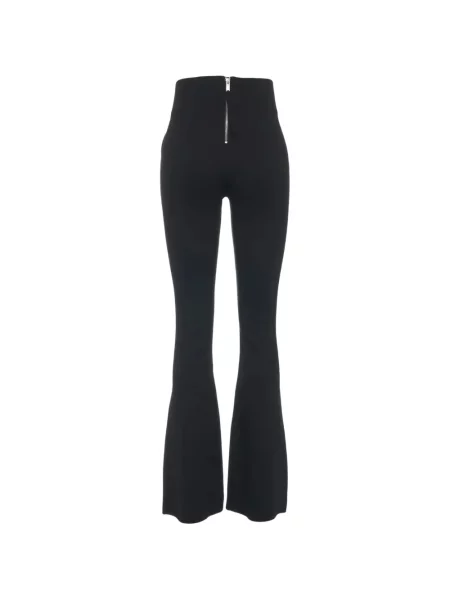 Pantaloni Thom Krom evazate negru