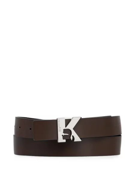 Cu centură reversibil curea Karl Lagerfeld Jeans negru