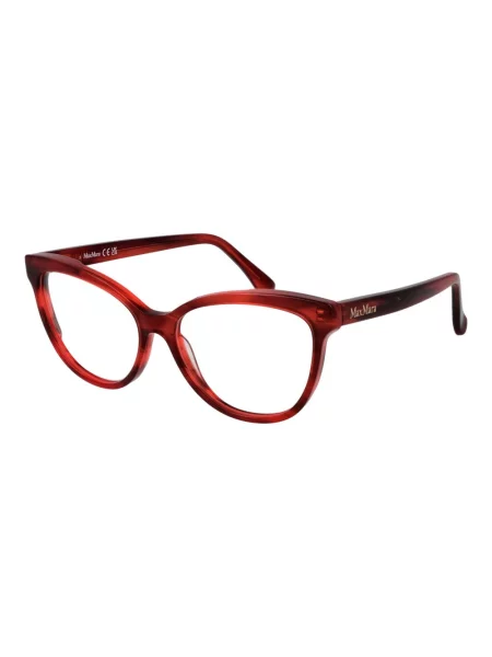 Okulary przeciwsłoneczne Max Mara czerwone