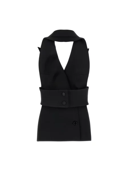 Top Dolce And Gabbana bez rękawów czarny