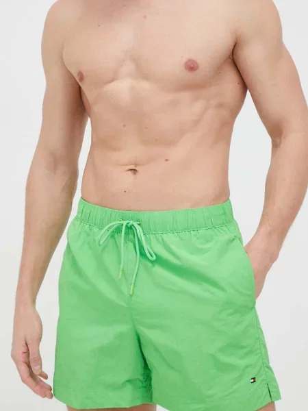 Tommy Hilfiger Kopalne kratke hlače zelena