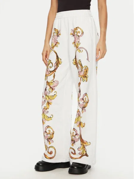 Versace Jeans Couture Pantaloni trening alb