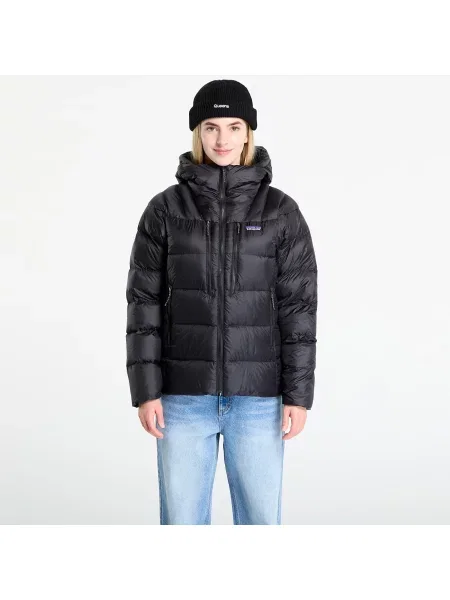 Bunda Patagonia W's Fitz Roy Down Hoody Black L černá