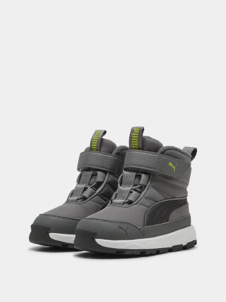 Дитячі Черевики PUMA EVOLVE BOOT AC текстиль сірий