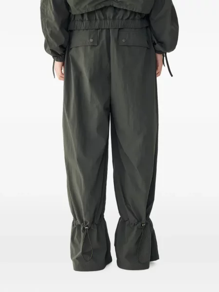 Pantaloni Tomboy cu cordon gri