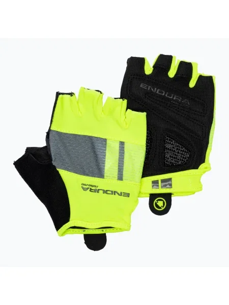 Mănuși de ciclism pentru bărbați Endura Aerogel hi-viz yellow galben
