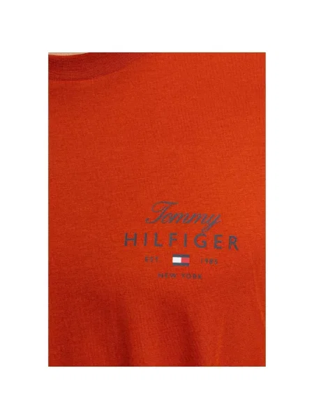 Tričko Tommy Hilfiger oranžová