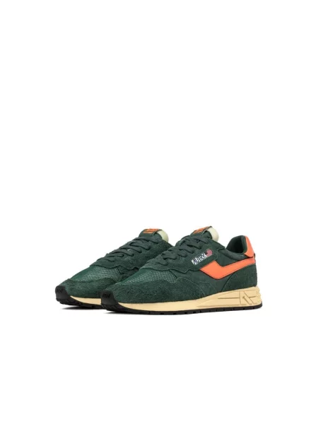 Lniane sneakersy Autry zielone