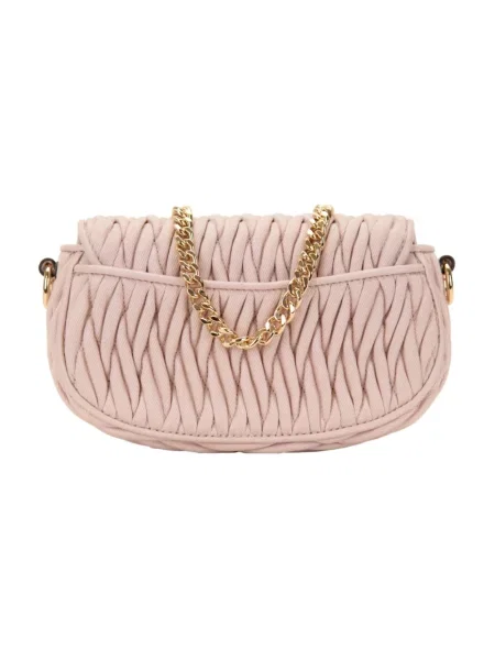 Torebka Michael Kors skórzana pikowana różowa