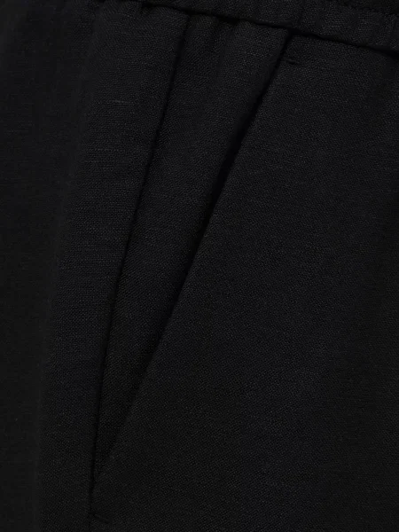 Льняные повседневные брюки Antony Morato черные