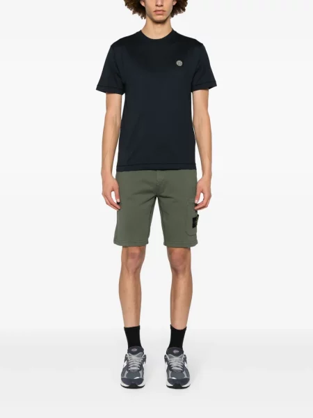 Marškinėliai Stone Island akmenys mėlyna