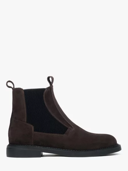 Estro Botine închis maro