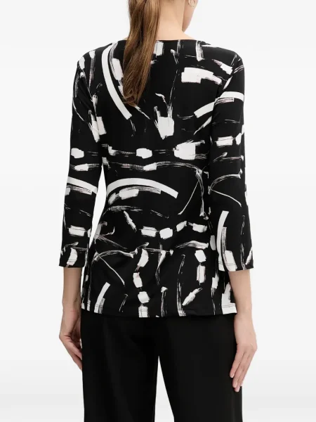 Top Joseph Ribkoff cu imagine negru