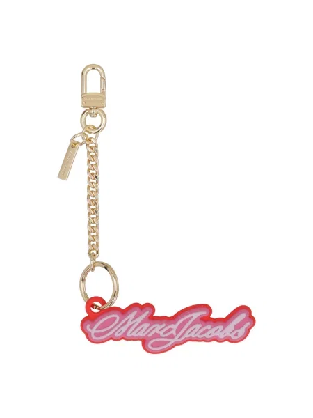 Marc Jacobs Zawieszka Do Torby pink różowa