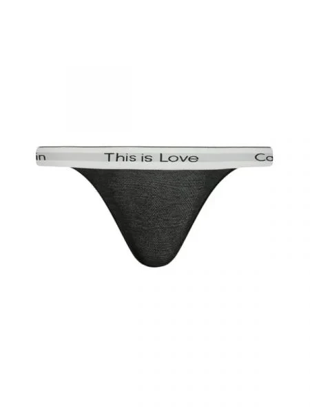 Calvin Klein Underwear Tanga fekete
