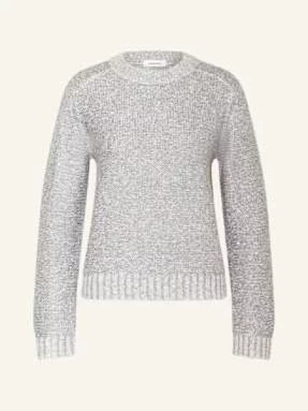 Darling Harbour Sweter Z Cekinami grau szary