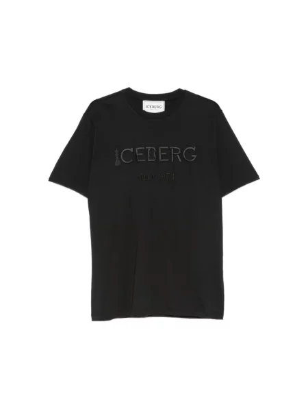Koszulka Iceberg z logo czarna
