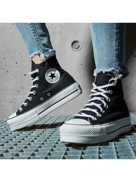 Converse Tenisice Ctas Lift Hi crna