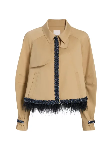 Geacă Cinq A Sept cu pene