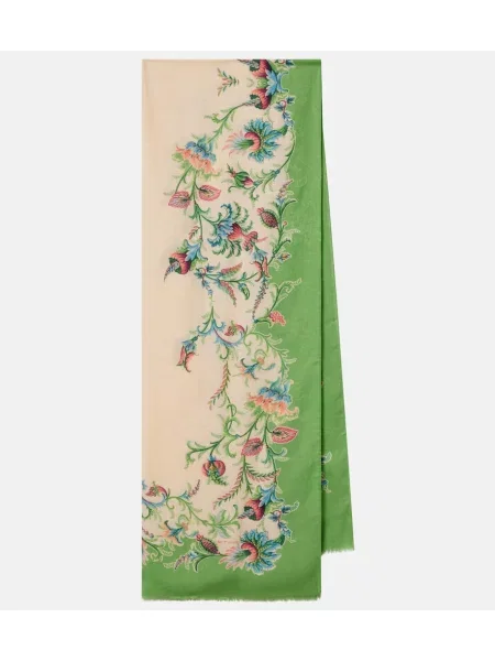 Šal Etro s cvetličnim vzorcem