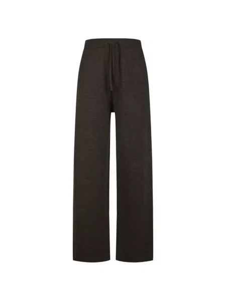 Pantaloni Jnby alergare cu cordon maro