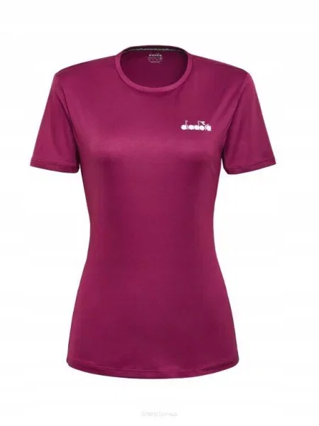 Koszulka tenisowa Diadora SS T-shirt różowa
