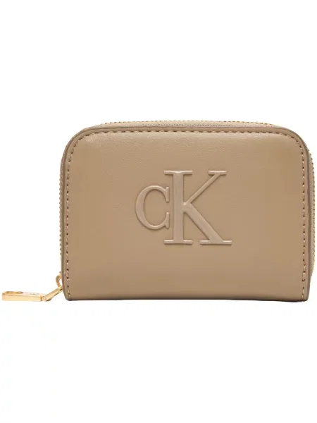 Calvin Klein Peněženka cappuccino béžová