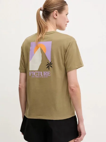 Kratka majica Picture Timont zelena