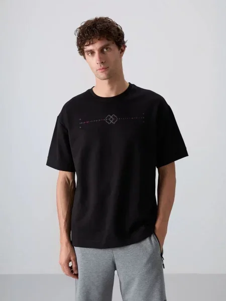 Tommy Life Tričko černá