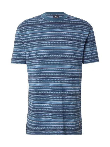 Iriedaily Tricou Chop Chop opal / albastru deschis / albastru închis / deschis gri