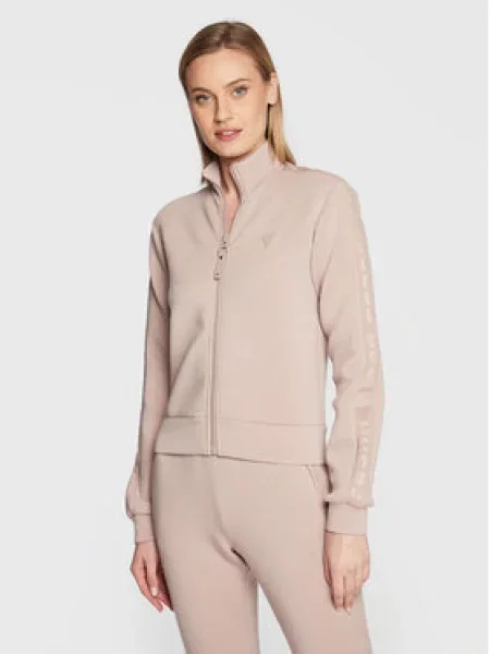 Guess Bluză New Allie Scuba bej