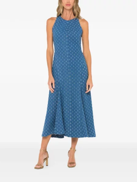 Rochie midi Jbq fără mâneci albastru