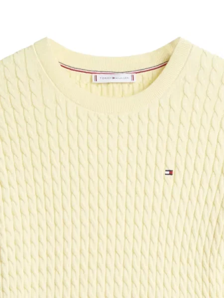 Sveter Tommy Hilfiger žltá