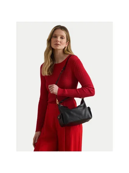 LAUREN RALPH LAUREN Kabelka čierna