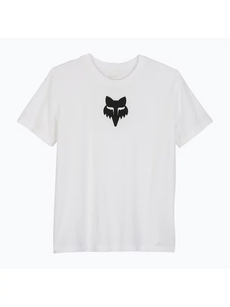 Tricou pentru femei Fox Racing Fox Head SS Tee white/clear alb