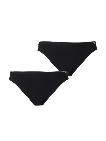 Emporio Armani Tanga negru alb