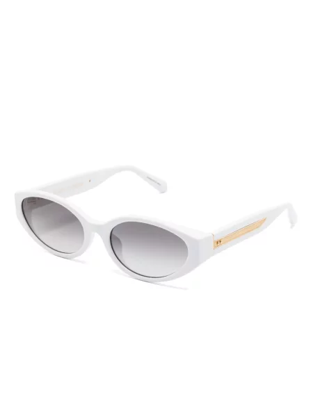 Ochelari de soare Linda Farrow alb
