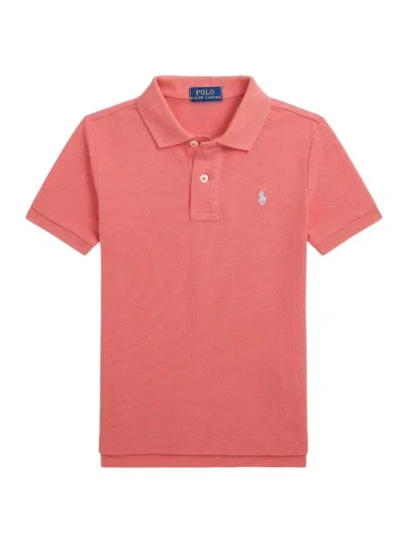 Tricou polo copii Polo Ralph Lauren roșu