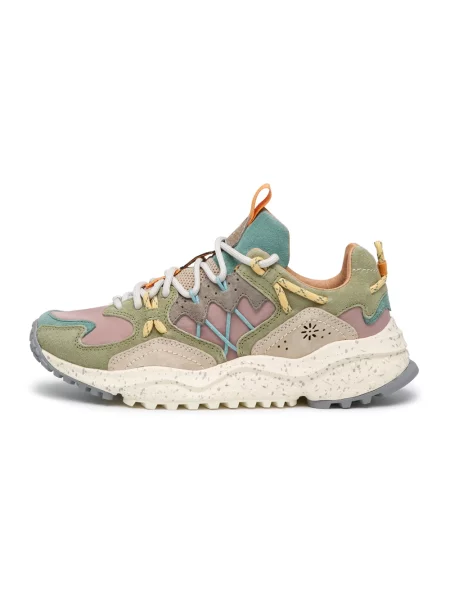 Sneakersy Flower Mountain skórzane w kwiatki